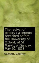 The Revival of Popery