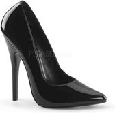 Devious - DOMINA-420 Hoge hakken - Paaldans schoenen - 38 Shoes - Zwart