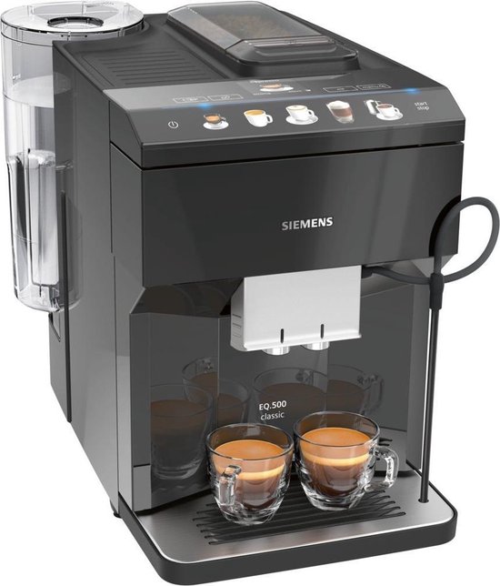 Siemens EQ.500 TP503R09 - Volautomatische espressomachine - Zwart