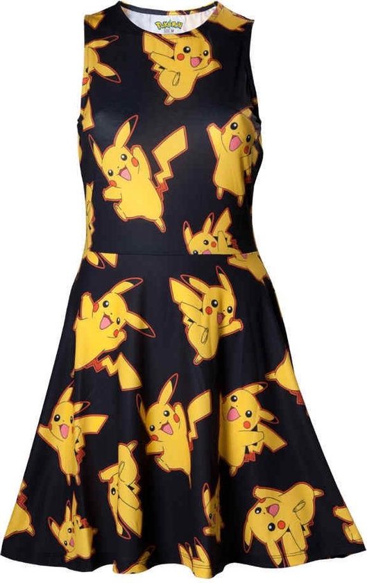 POKEMON - Black All Over Pikachu Dress (XL) | bol.com
