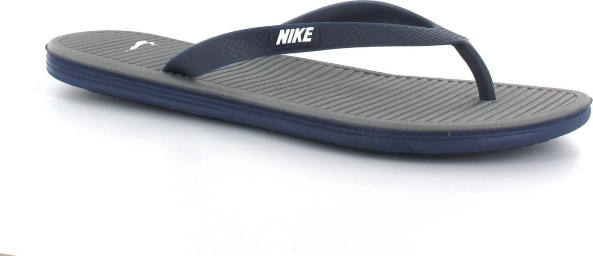 Nike Solarsoft Thong 2 - Slippers - Heren - Maat 40 - Grijs | bol.com