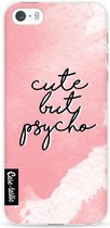 Casetastic Softcover Apple iPhone 5 / 5s / SE - Cute But Psycho Pink