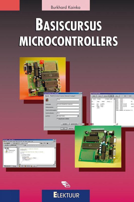 Cover van het boek 'Basiscursus microcontrollers' van B. Kainka