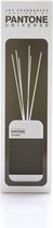 Mr&Mrs Fragrance Diffuser Pantone 250 ml incl geur+5 witte rattan stokjes, zwart