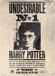 Harry Potter Undesirable No1 Large Tin Sign