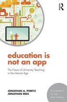 Education Is Not An App