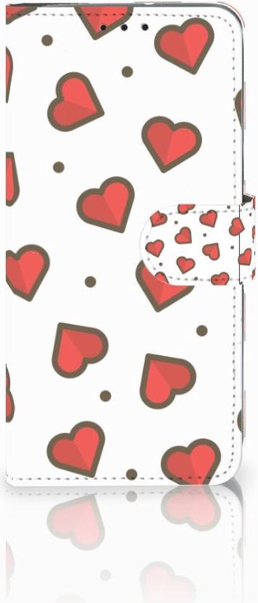 Motorola Moto G7 Power Telefoon Hoesje Hearts