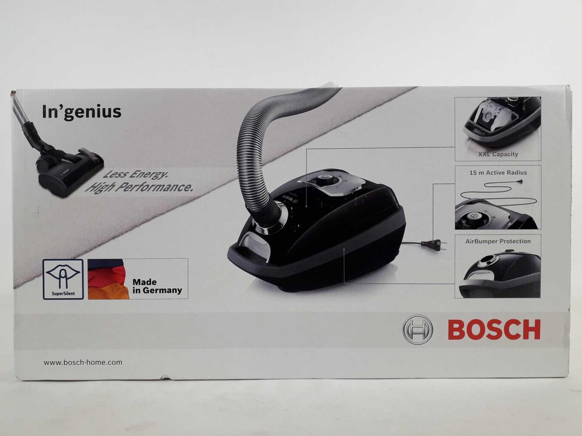 Vermomd Verlenen Kostbaar Bosch In'genius ProPerformPlus BGL8ALL5 Serie | 8 - Stofzuiger met zak |  bol.com