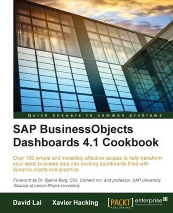 SAP BusinessObjects Dashboards 4.1 Cookbook - cover