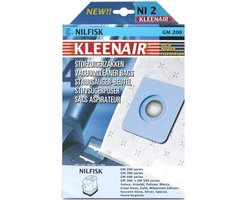 KleenAir 4 Stofzuigerzakken NI 2 - Nilfisk GM 200