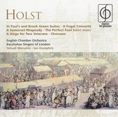 Holst: St. Paul's and Brook Green Suites; A Fugal Concerto; A Somerset Rhapsody