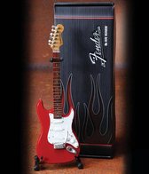 Axe Heaven Fender Strat Classic Red Finish Miniature Guitar Replica