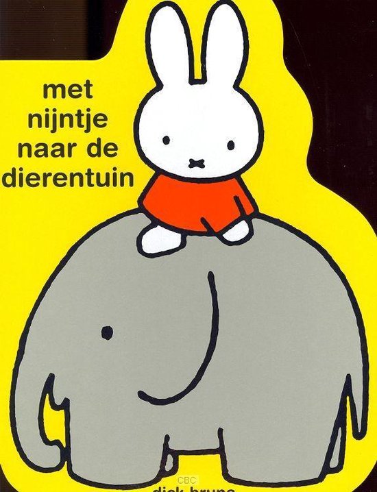Boek cover Met Nijntje naar de dierentuin van Dick Bruna (Onbekend)