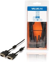 Valueline VLCB59000B30 Vga-kabel Vga Mannelijk - Vga Mannelijk 3,00 M Zwart