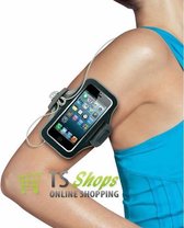 Sports armband case zwart voor Apple iPhone 7