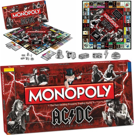 Thumbnail van een extra afbeelding van het spel Monopoly ACDC - Engelstalig Bordspel