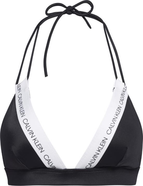 Calvin Klein triangel bikinitop - zwart-XS | bol.com