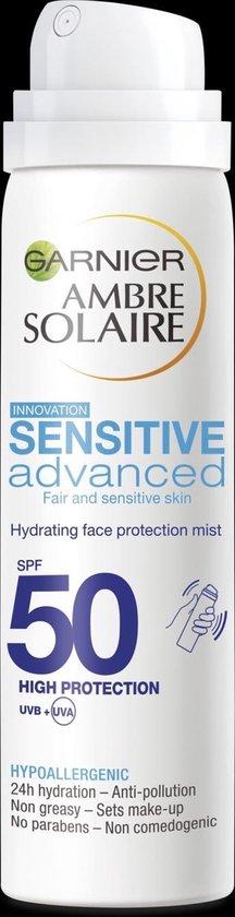 Garnier Ambre Solaire Sensitive Advanced Face Protection Mist (SPF 50)