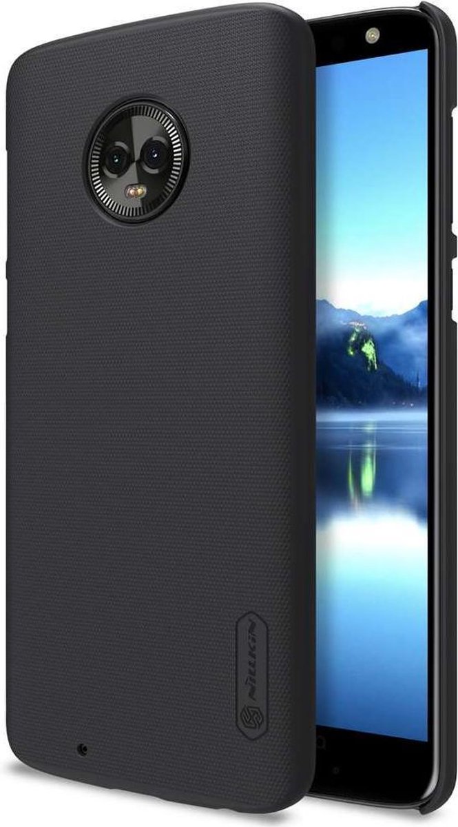 Nillkin Super Frosted Shield Backcover voor de Motorola Moto G6 - Black