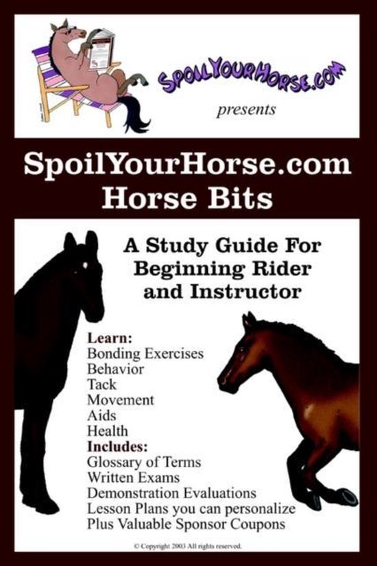 SpoilYourHorse.com Horse Bits - cover