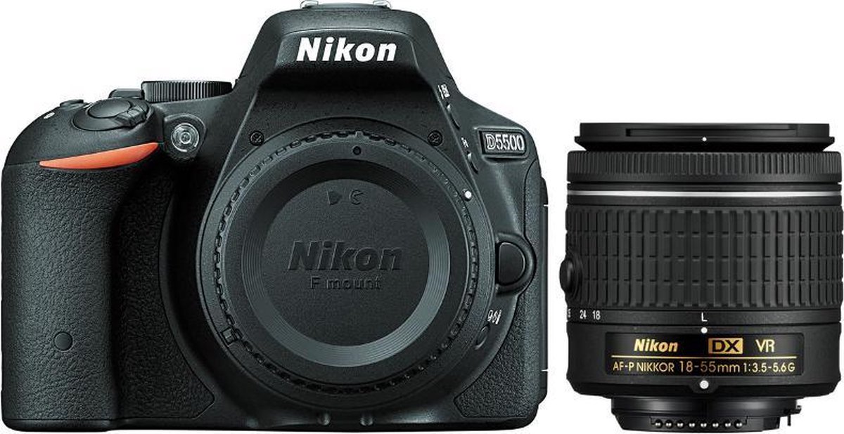 D5500 Black + AF-P DX NIKKOR 18-55 VR | bol