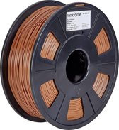 Filament Renkforce PLA kunststof 1.75 mm Bruin 1 kg