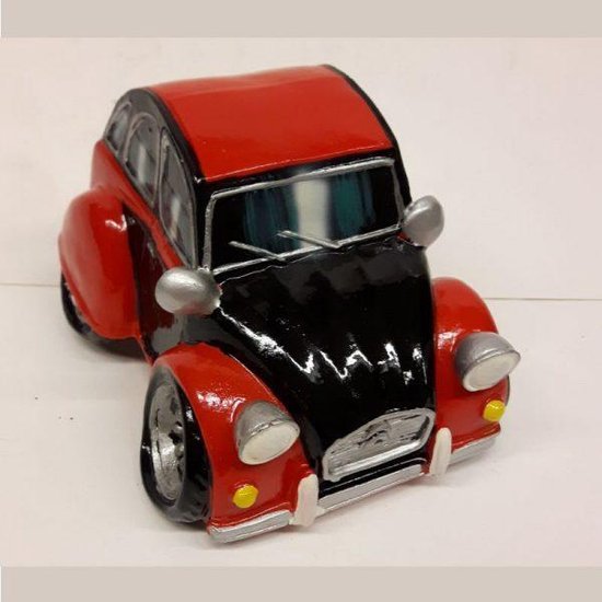 Welly Citroen 2 pk, zilvergrijs, 1949-1990 ca. 1/34-1/39, model van metaal, auto De cast, nieuw in de doos