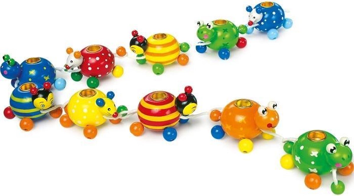 Small Foot Kaarsenhouders Verjaardag Polonaise 10-delig