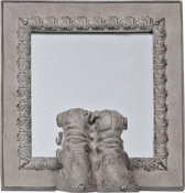 Spiegel met Hond 18x24cm