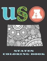 USA States Coloring Book