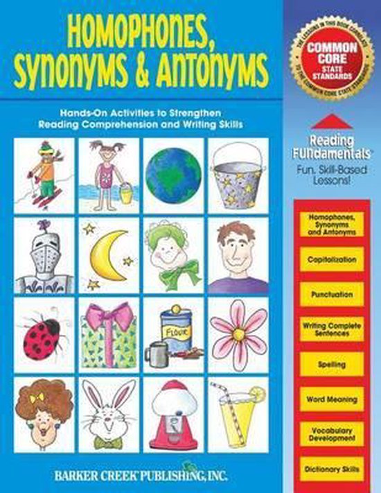 Reading Fundamentals- Reading Fundamentals - Homophones, Syn ... - cover