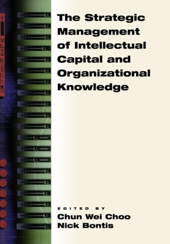 Strategic Management Of Intellectual Capital And Organizatio - cover