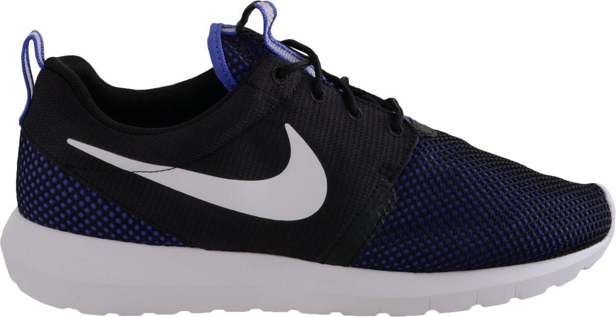 Aanstellen elektrode rammelaar Nike Roshe Run NM BR - Sneakers - Heren - Maat 46 - zwart/paars/wit |  bol.com