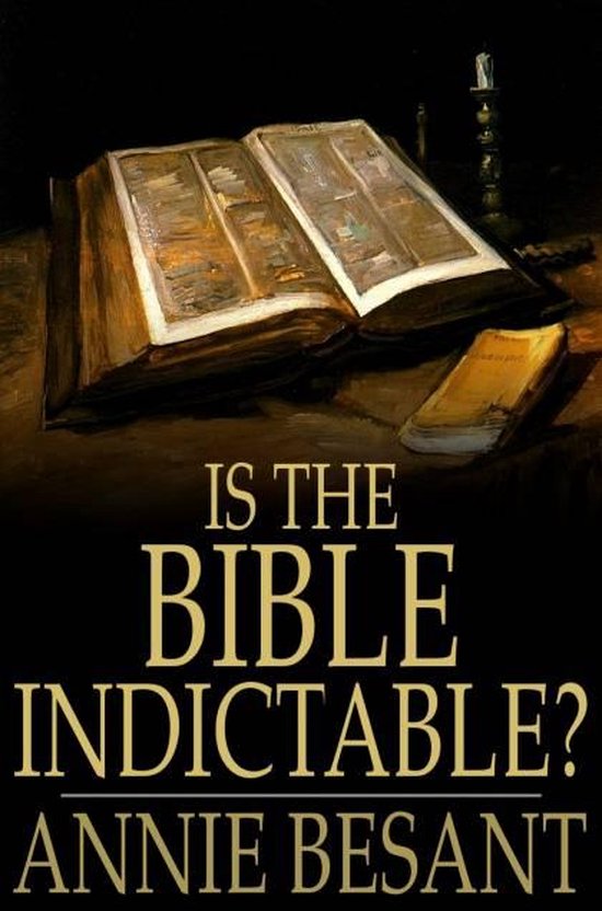 Is the Bible Indictable? - cover
