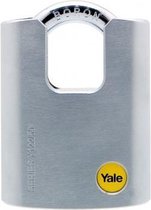 Yale - Hangslot - Chroom - Beschermde Beugel - Y122/50 - Rating 5