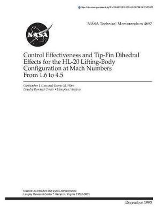 Control Effectiveness and Tip-Fin Dihedral Effects for the Hl-20 ...