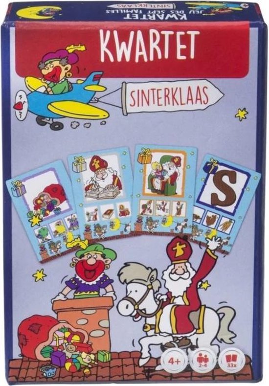 Afbeelding van het spel Sinterklaaskwartet Sinterklaas kwartet