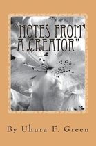 Notes from a Creator