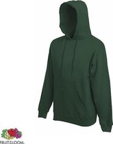 Fruit of the Loom Hoodie Classic Olive Maat M dubbellaagse capuchon