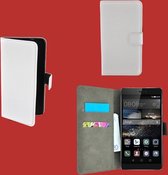 Huawei P8 Wallet Bookcase hoesje Wit