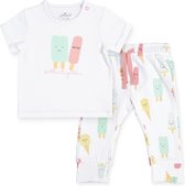 Jollein Broekje & T shirt Happy Icecream Maat: 74/80