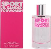 MULTI BUNDEL 2 stuks JIL SANDER SPORT WOMAN eau de toilette spray 50 ml