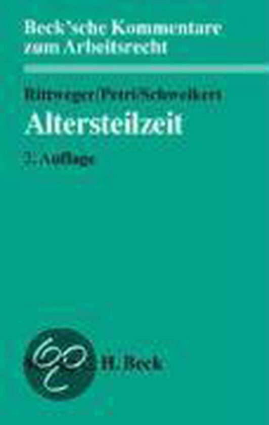 Altersteilzeit, Stephan Rittweger | 9783406486388 | Boeken | bol