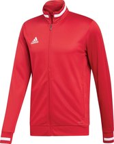 adidas T19  Sportjas - Maat XXL  - Mannen - rood/wit
