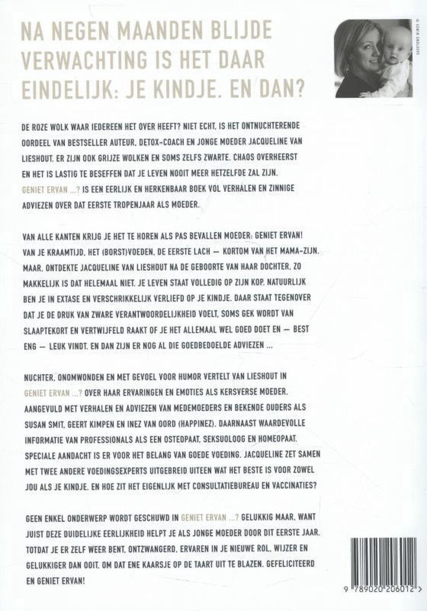 Geniet ervan? - back cover