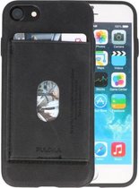 Zwart Hardcase cover Hoesje voor Apple iPhone 7 / 8