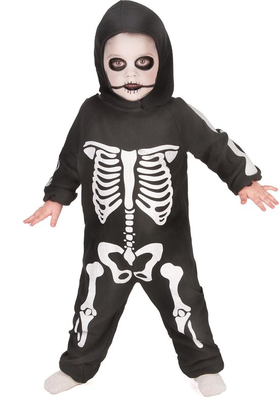 Déguisement de Squelette Enfant 3/4 ans, Déguisement de Squelette