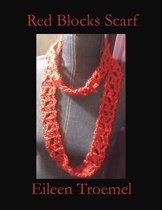 Crochet Patterns - Red Blocks Scarf