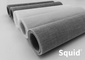 Raamfolie – Squid - Semi Transparant – Bone – 137 cm x 3 m - Anti Inkijk - Zelfklevend - Textiel - Statisch - Zonwerend - HR++