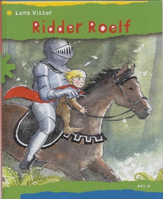 Cover van het boek 'Ridder Roelf' van Lidy Visser
